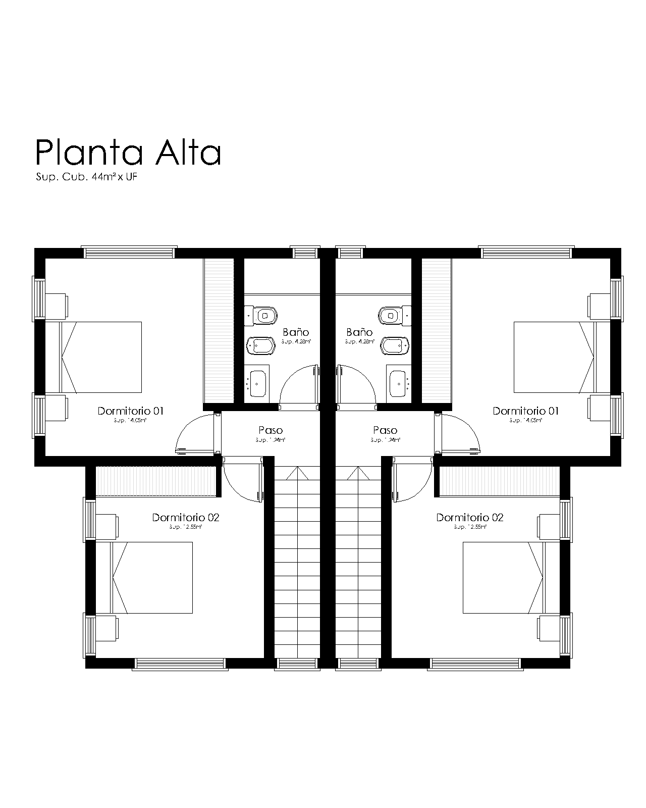 Planta alta JUCA DÚPLEX
